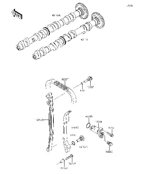 Camshaft(s)/Tensioner