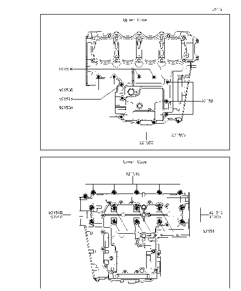 Crankcase Bolt Pattern