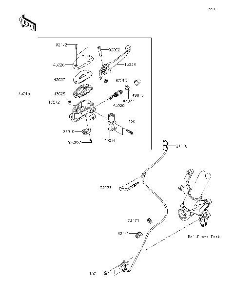 Front Master Cylinder