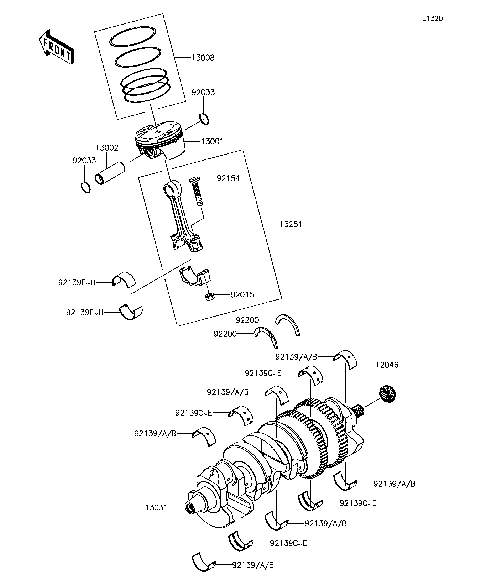 Crankshaft/Piston(s)