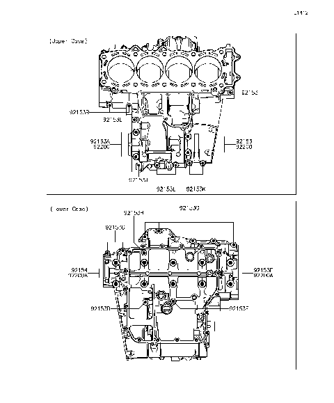 Crankcase Bolt Pattern