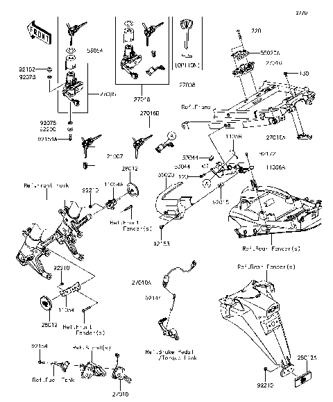 Ignition Switch/Locks/Reflectors