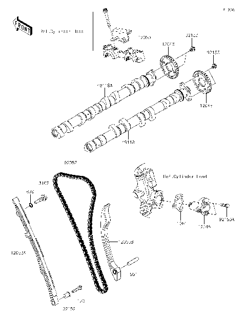 Camshaft(s)/Tensioner