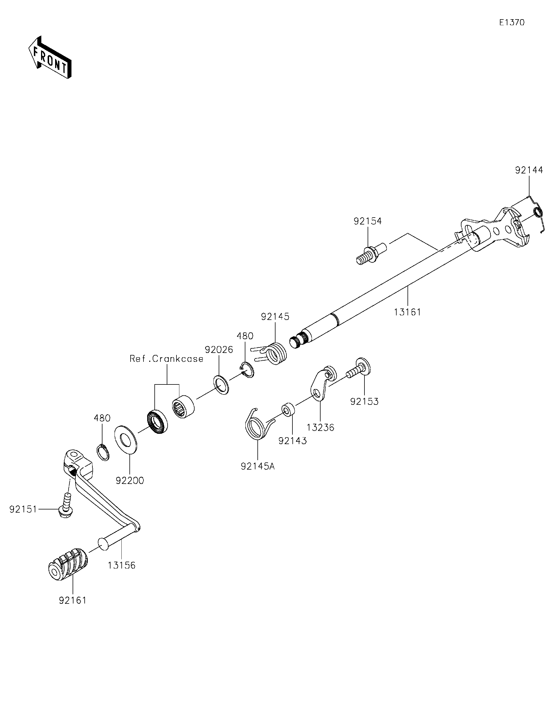 2020 Kawasaki NINJA® ZX™-14R ABS (ZX1400JLF) Gear Change
