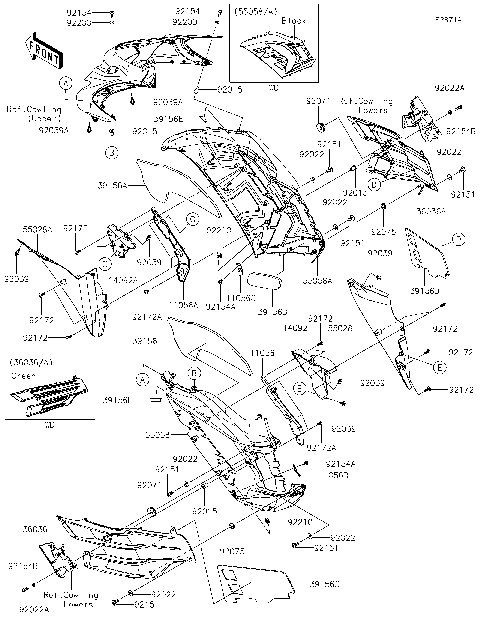 Cowling(Center)(JLF)