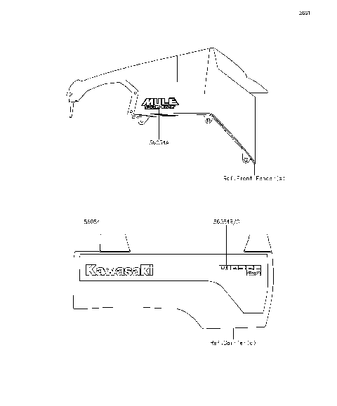 Decals(Black)(Green)