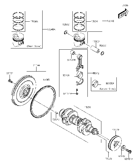 Crankshaft/Piston(s)