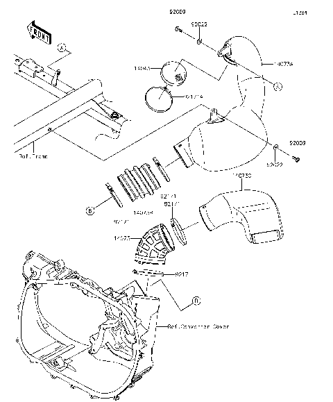 Air Cleaner-Belt Converter