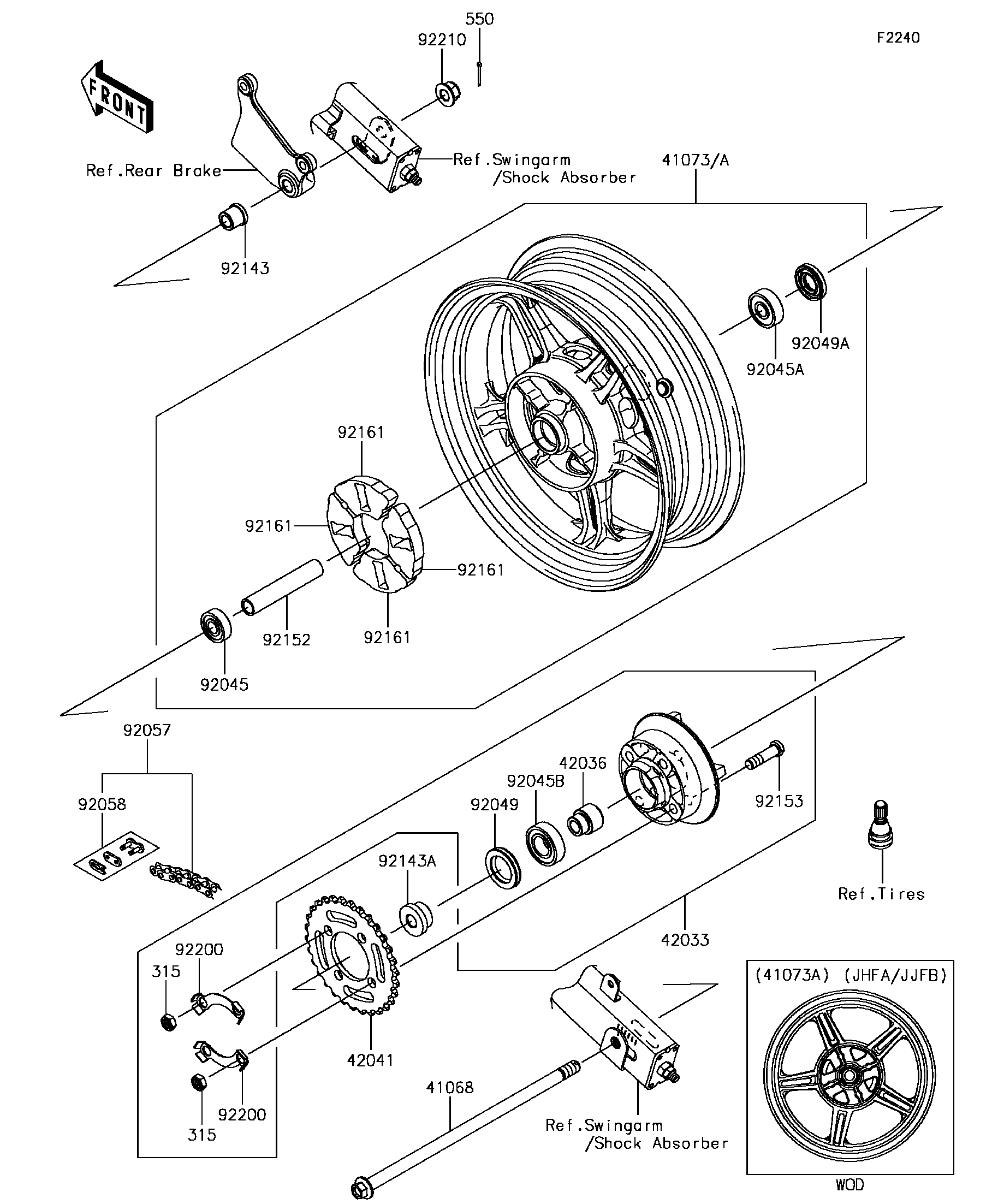 2017 Kawasaki Motorcycles Parts-Finder Diagrams | Mt. Holly