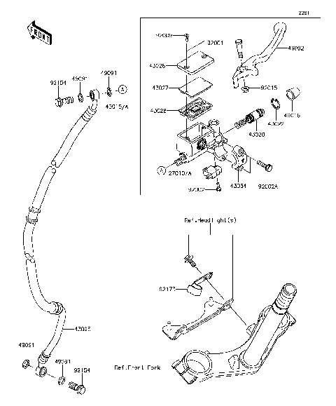 Front Master Cylinder
