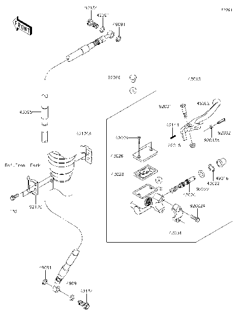 Front Master Cylinder