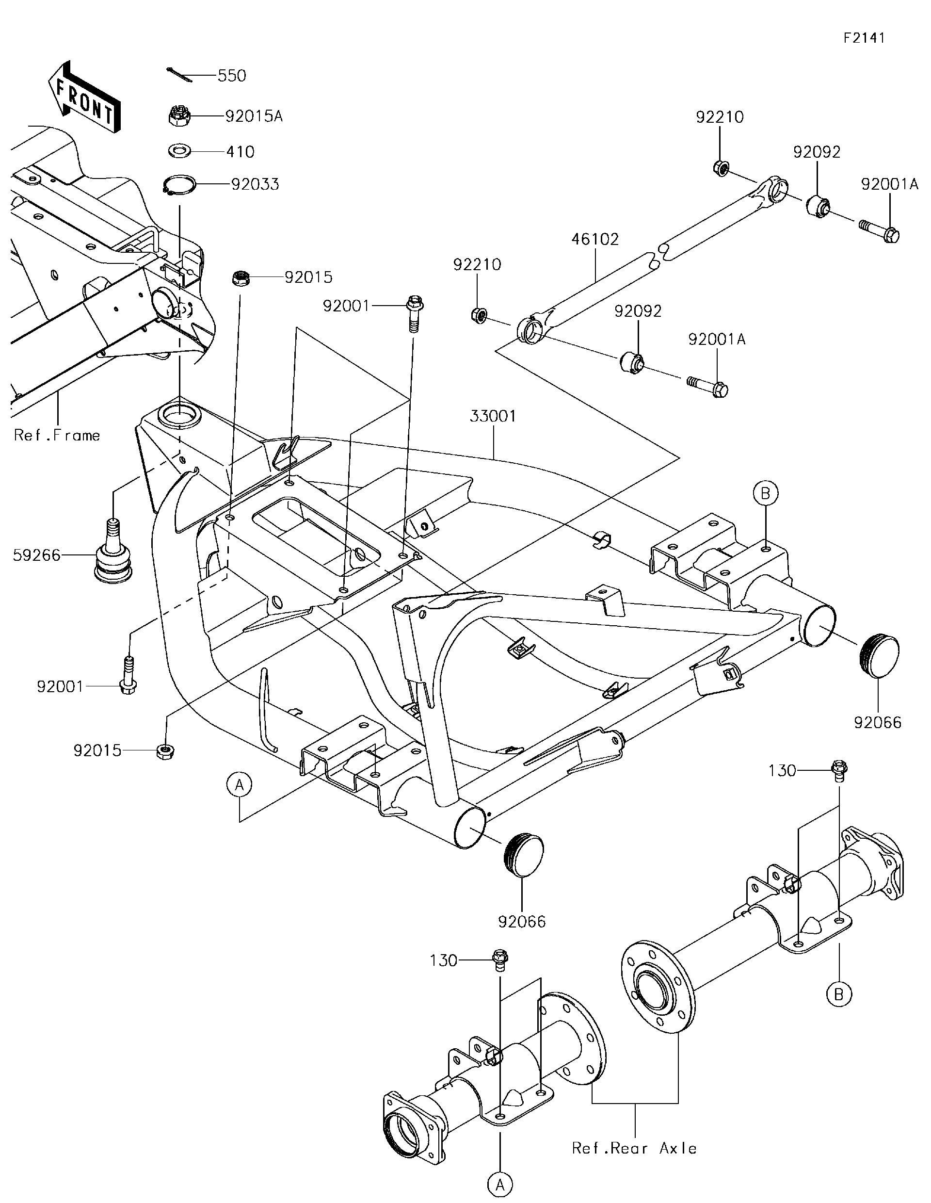 FEILER - YUUKI6969 2017 Kawasaki MULE SX™ (KAF400JHF) Swingarm Utility Vehicles