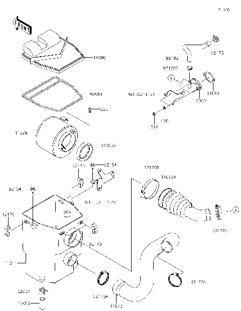 Air Cleaner(LHF-LJF)(US)