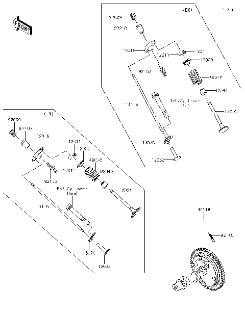 Valve(s)/Camshaft(s)