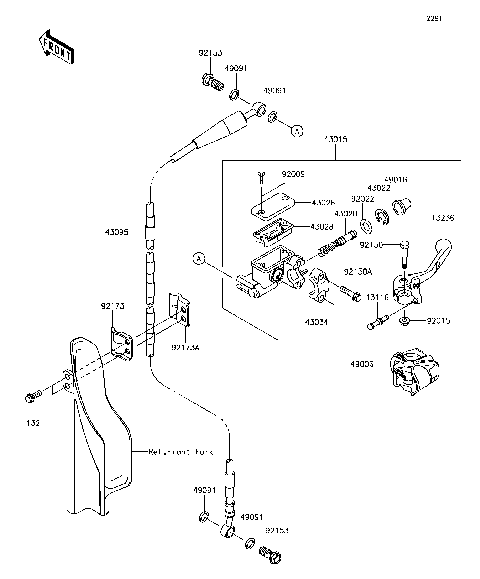 Front Master Cylinder