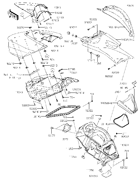 Hull Middle Fittings