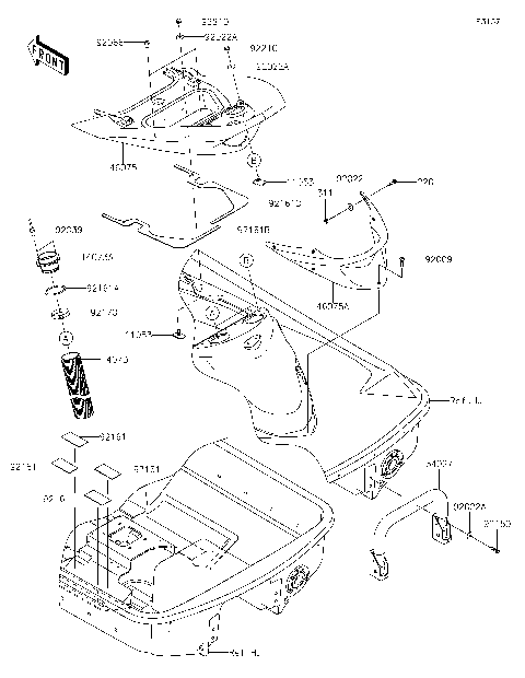 Hull Rear Fittings
