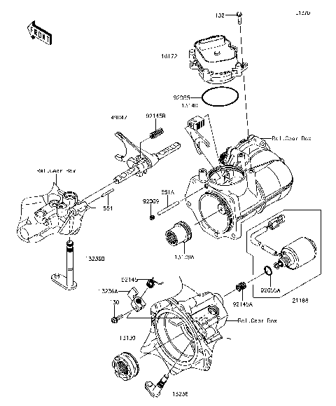 Gear Change Mechanism