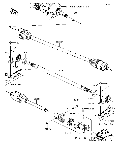 Drive Shaft-Propeller
