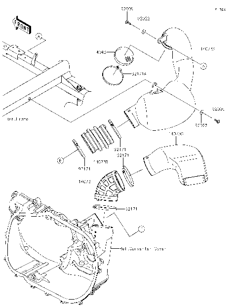 Air Cleaner-Belt Converter
