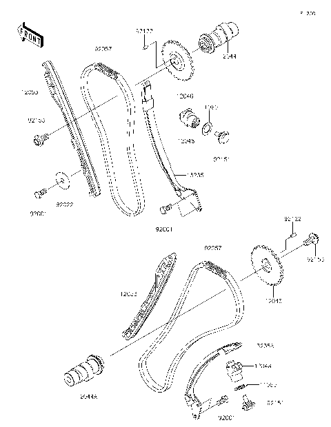 Camshaft(s)/Tensioner
