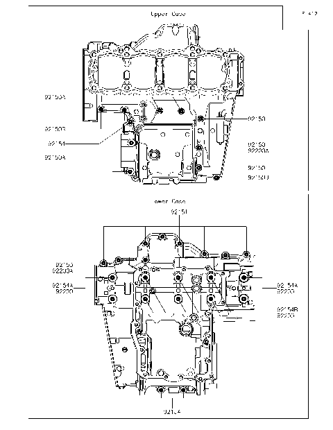 Crankcase Bolt Pattern
