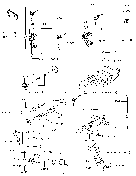 Ignition Switch/Locks/Reflectors