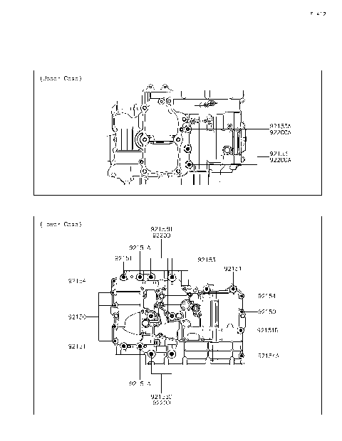 Crankcase Bolt Pattern