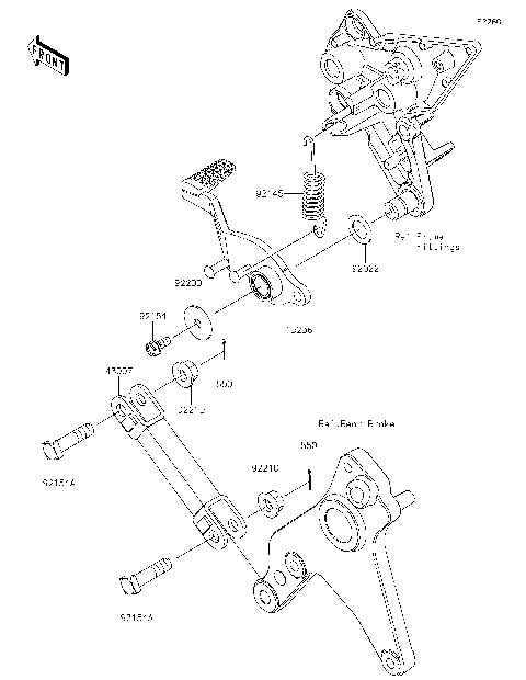 Brake Pedal/Torque Link