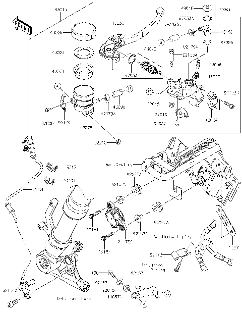 Front Master Cylinder