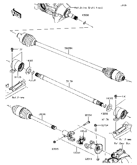 Drive Shaft-Propeller