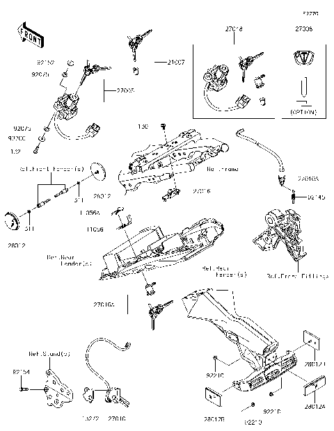 Ignition Switch/Locks/Reflectors