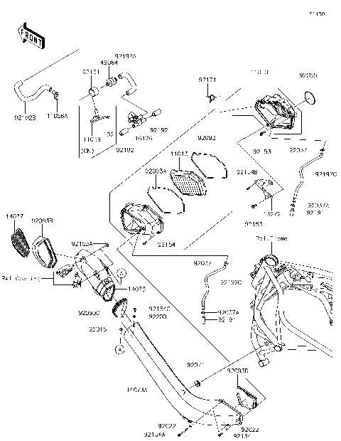 2018 Kawasaki Motorcycles Parts-Finder Diagrams | B&B