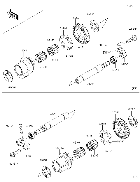 2018 Kawasaki Motorcycles Parts-Finder Diagrams | B&B