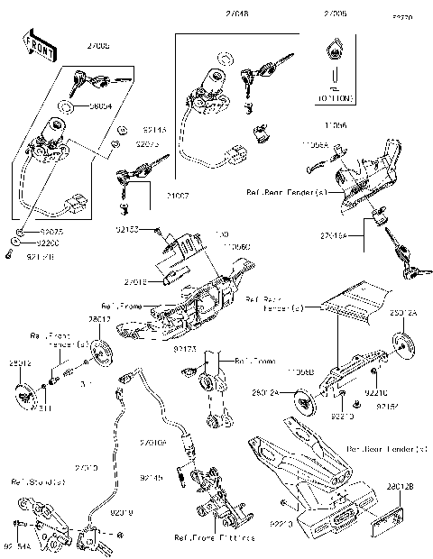 Ignition Switch/Locks/Reflectors