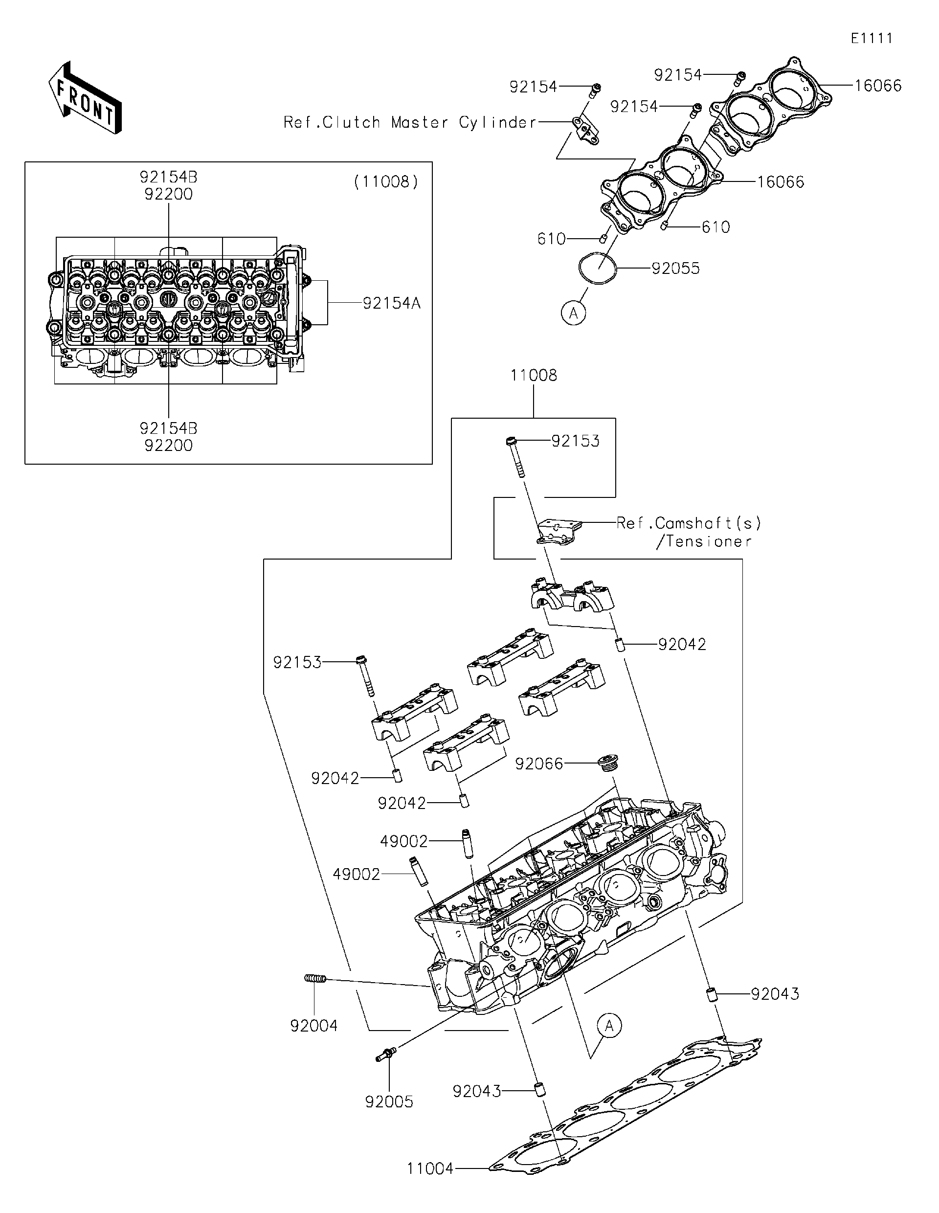 NM2口 2020 Kawasaki NINJA H2™R (ZX1000YLF) Cylinder Head Motorcycles