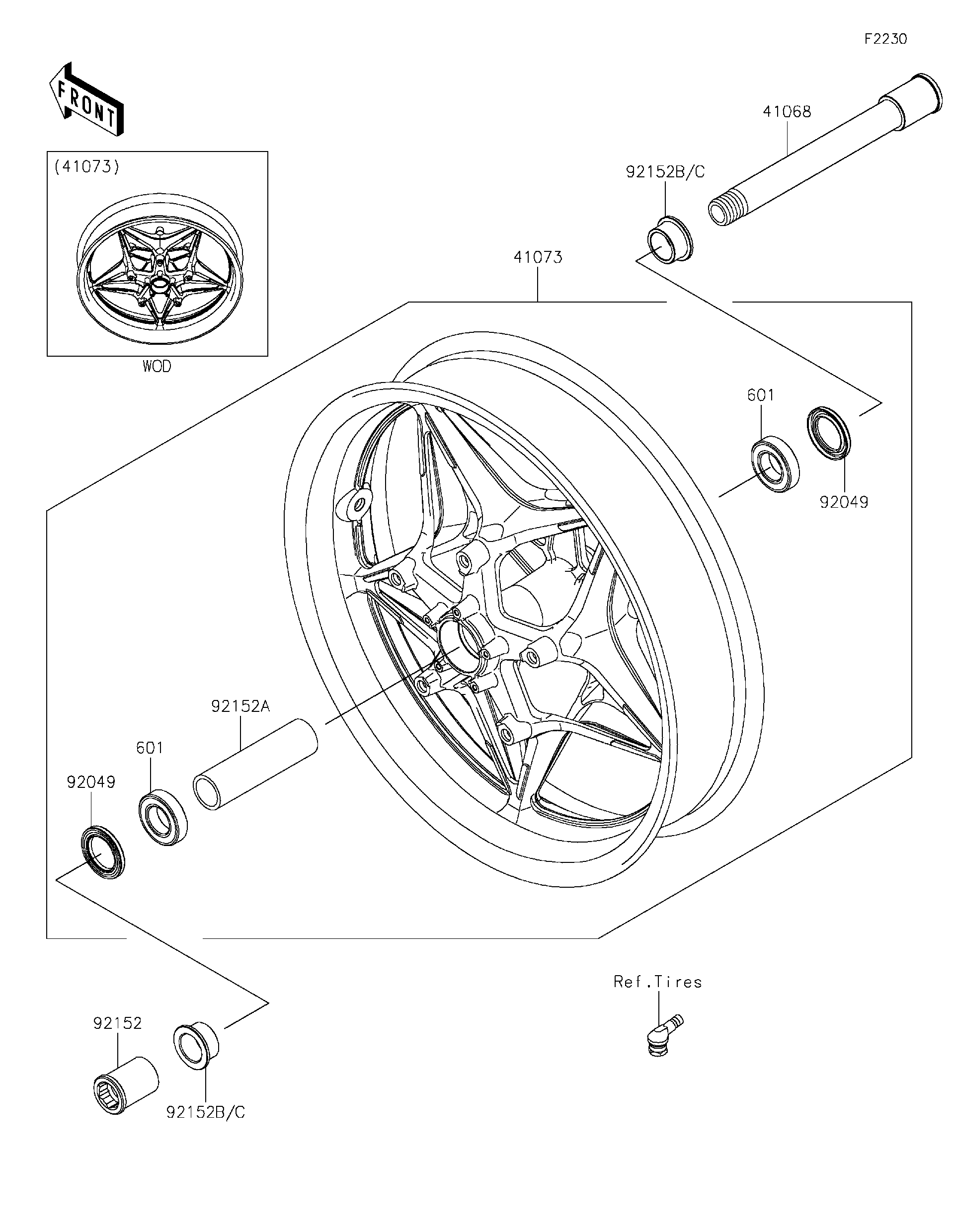 2019 Kawasaki Motorcycles Parts-Finder Diagrams | RJ Powersports