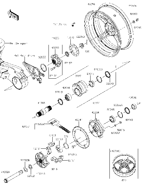Rear Wheel/Chain(YKF/YLF)
