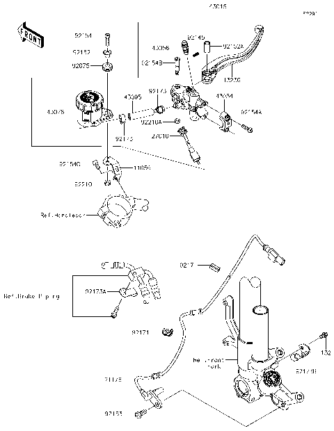 Front Master Cylinder