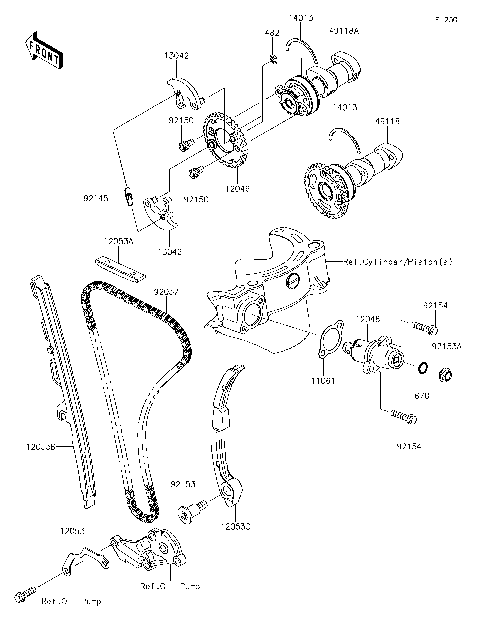 Camshaft(s)/Tensioner