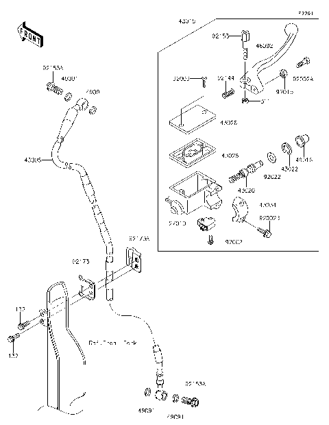 Front Master Cylinder