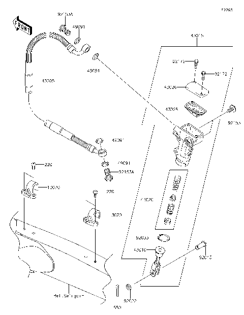 Rear Master Cylinder