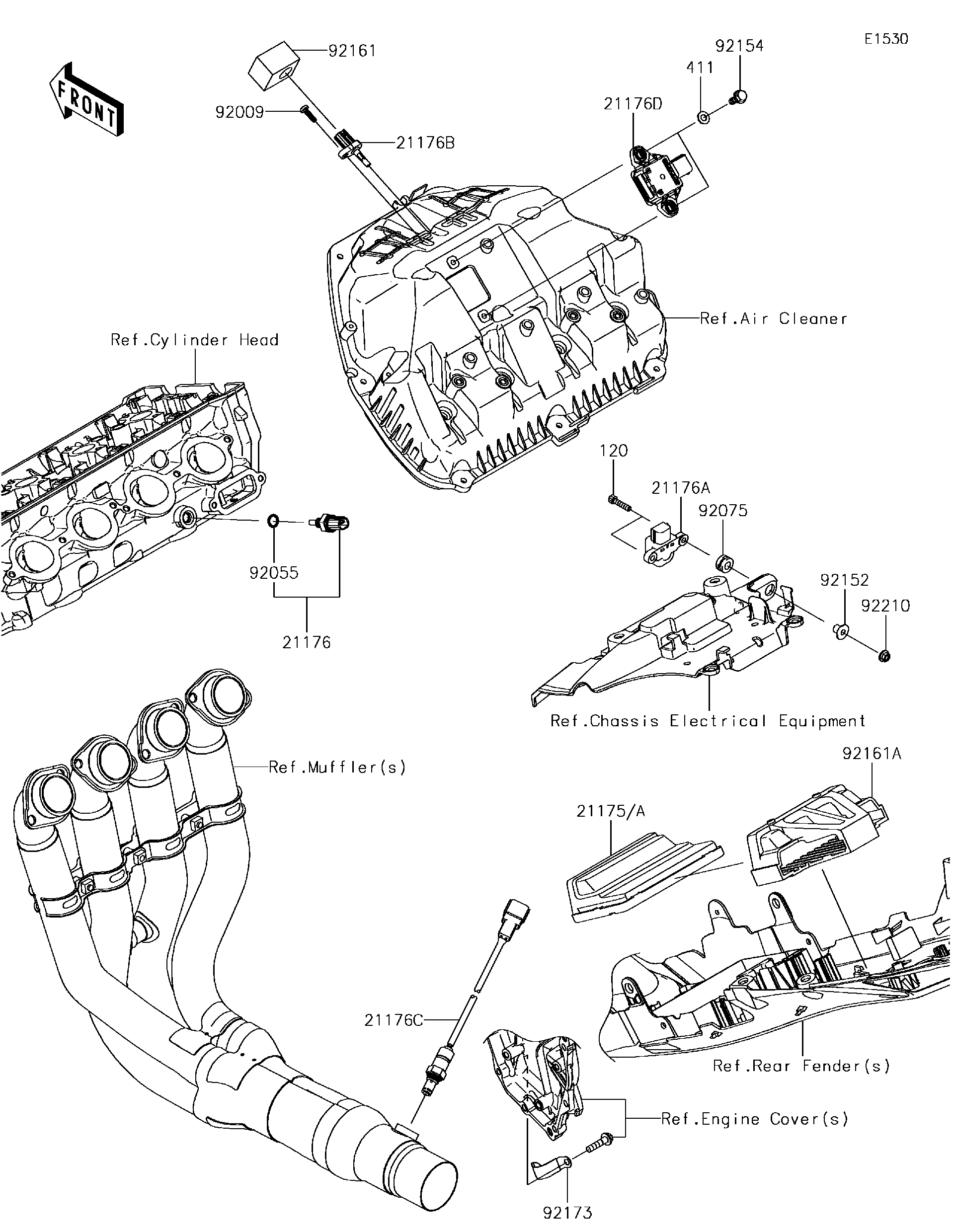 mojvfページ 2018 Kawasaki Ninja® ZX™-10R (ZX1000RJF) Fuel Injection