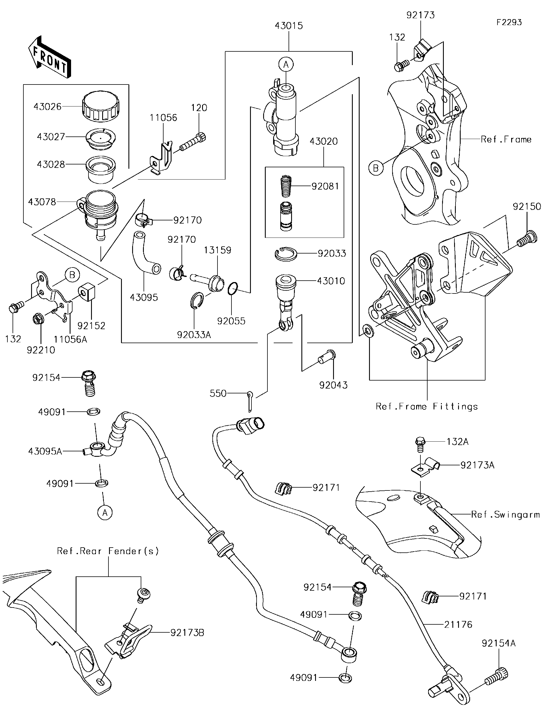 2018 Kawasaki NINJA® ZX™-10R KRT EDITION (ZX1000RJFA) Rear Master