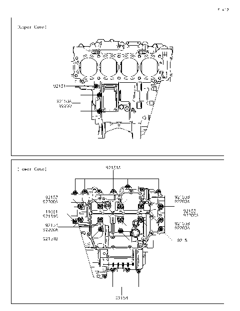 Crankcase Bolt Pattern
