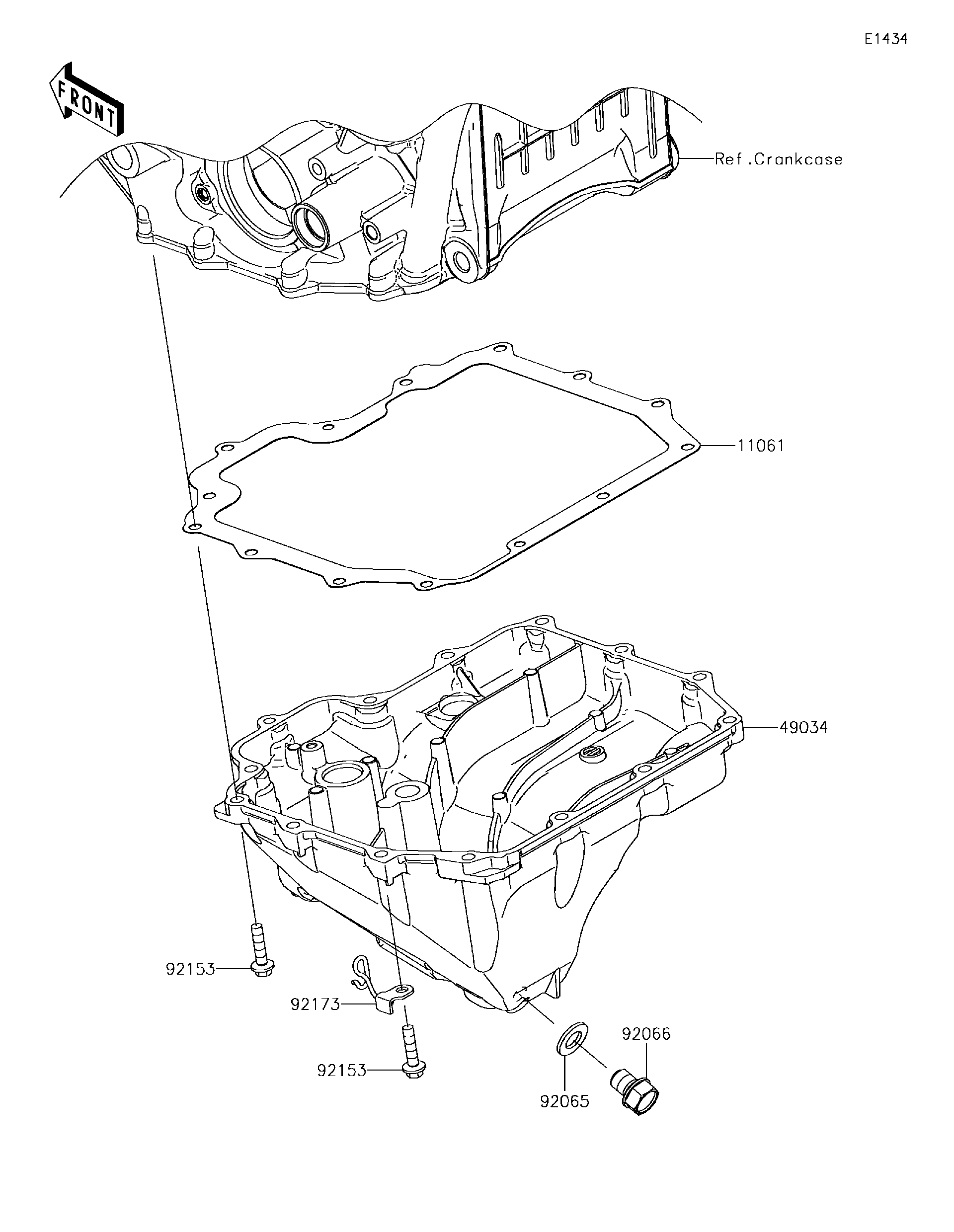 pandacurry様 Kawasaki Motorcycle 1995 OEM Parts Diagram for Fuel
