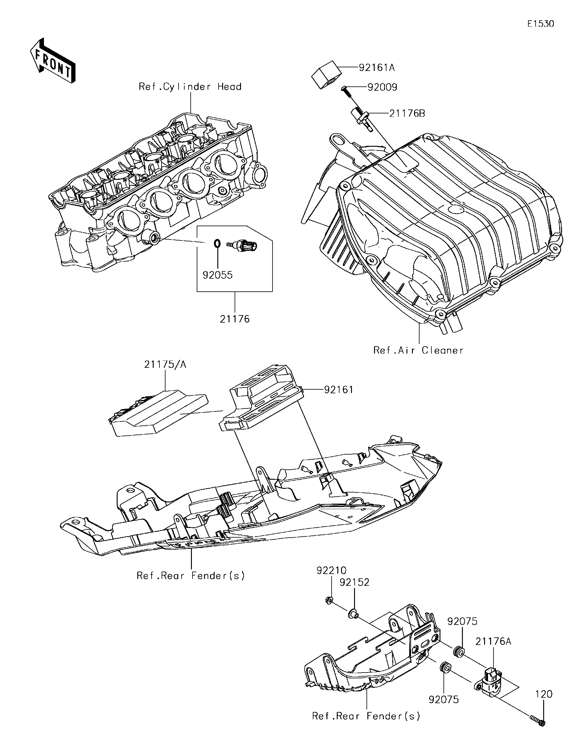 2018 Kawasaki NINJA® ZX™-6R KRT EDITION (ZX636EJFA) Fuel Injection