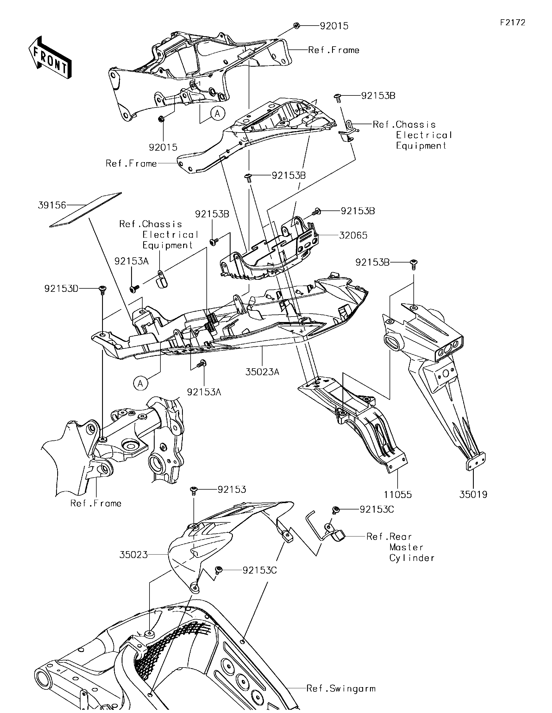2018 Kawasaki Motorcycles Parts-Finder Diagrams | Cities