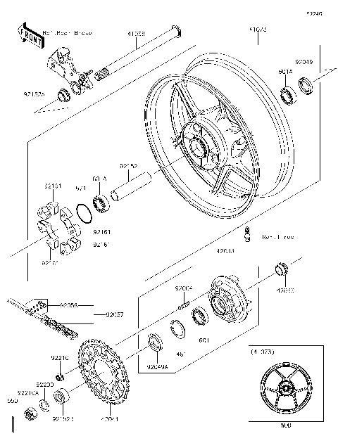Rear Wheel/Chain