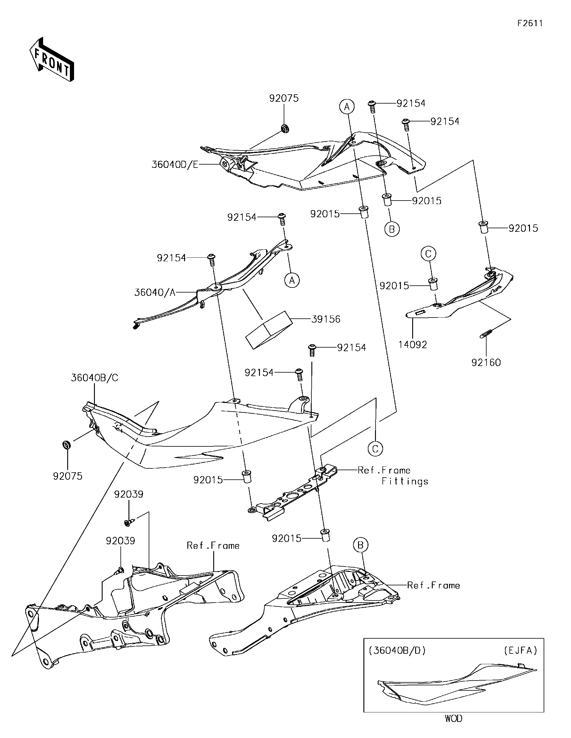 2018 Kawasaki Motorcycles Parts-Finder Diagrams | Mt. Holly